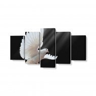 Tablou MultiCanvas 5 piese Dove in Flight