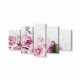 Tablou MultiCanvas 5 piese Pink Roses