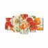 Tablou MultiCanvas 5 piese Poppies Melody I by Winston Porter