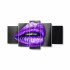 Tablou MultiCanvas 5 piese Purple Lips