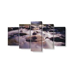Tablou MultiCanvas 5 piese Truckee River