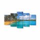 Tablou MultiCanvas 5 piese Zanzibar Beach