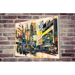 Tablou Forex Abstract Art of Cityscape