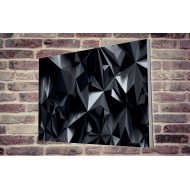 Tablou Forex Abstract Black Crystal Background