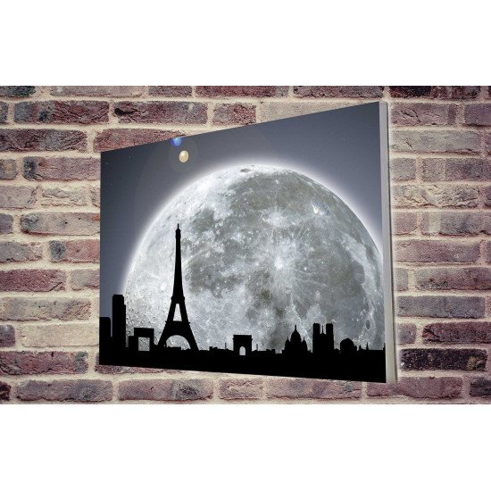 Tablou Forex Big Moon on Paris Tablou Forex Big Moon on Paris