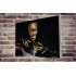 Tablou Forex Black and Gold Leather