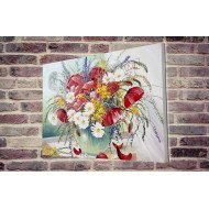 Tablou Forex Bouquet of Summer Wildflowers