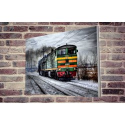 Tablou Forex Diesel Locomotive in Russia