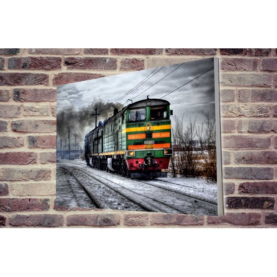 Tablou Forex Diesel Locomotive in Russia
