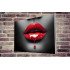 Tablou Forex Glossy Red Lips