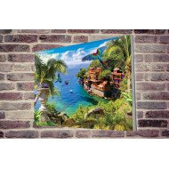 Tablou Forex Mediterranean Landscape