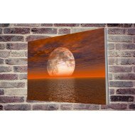 Tablou Forex Moon on Night Sea
