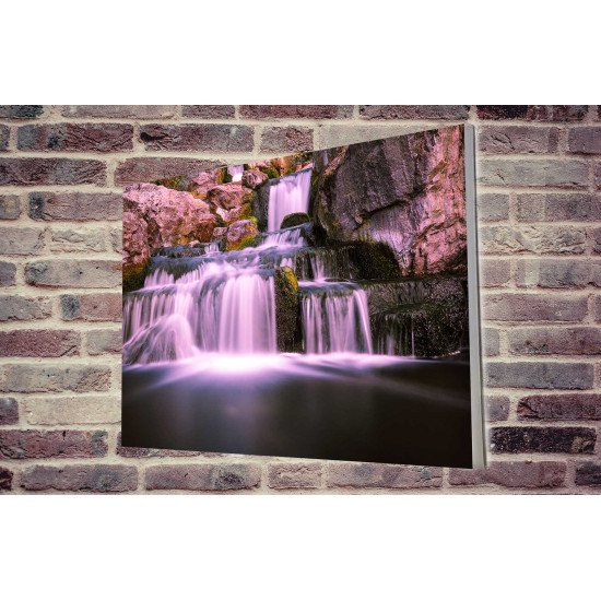 Tablou Forex Pink Waterfall Tablou Forex Pink Waterfall
