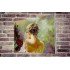 Tablou Forex Portrait of the Exposed Girl