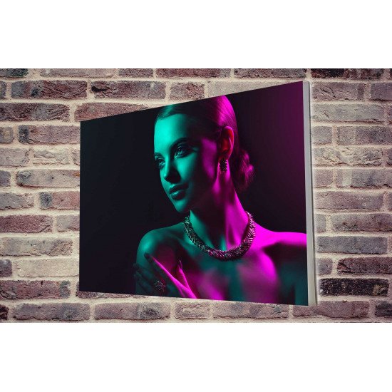 Tablou Forex Sophisticated Multi Colored Light