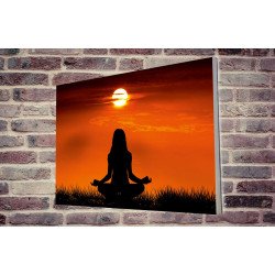 Tablou Forex Sunrise Yoga