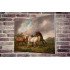 Tablou Forex Three Horses in a Stormy Landscape by Charles Towne