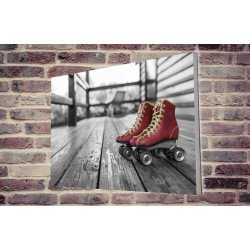 Tablou Forex Vintage Roller Skating