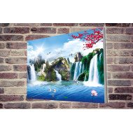 Tablou Forex Waterfall Mural Painting
