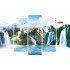 Tablou Forex 5 piese Mural Cascade