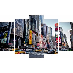 Tablou Forex 5 piese Times Square New York