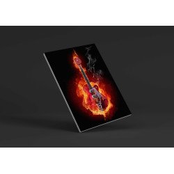 Tablou Forex Guitar on Fire