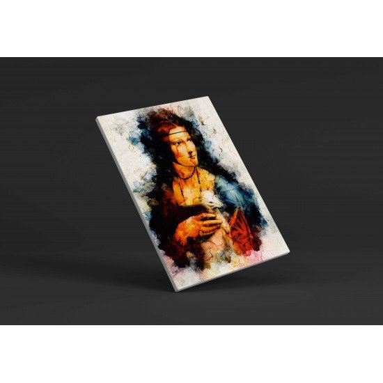 Tablou Forex Lady with an Ermine