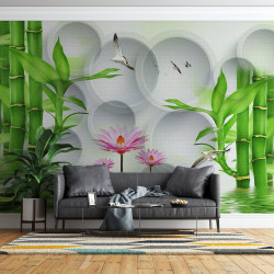 Fototapet Bamboo Flowers